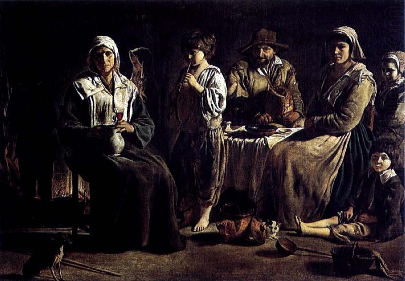 peasant family, unknow artist
